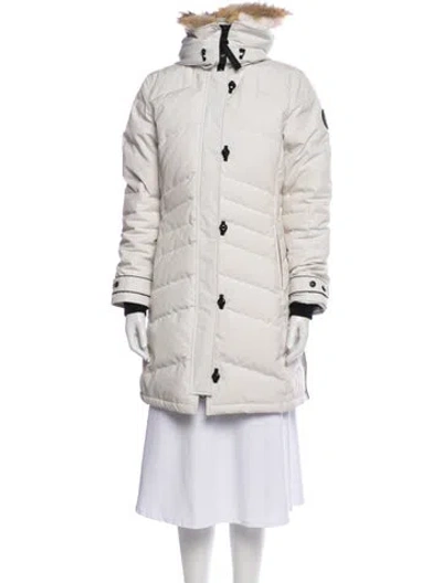 Pre-owned Golden Goose Down Coat In Neutral