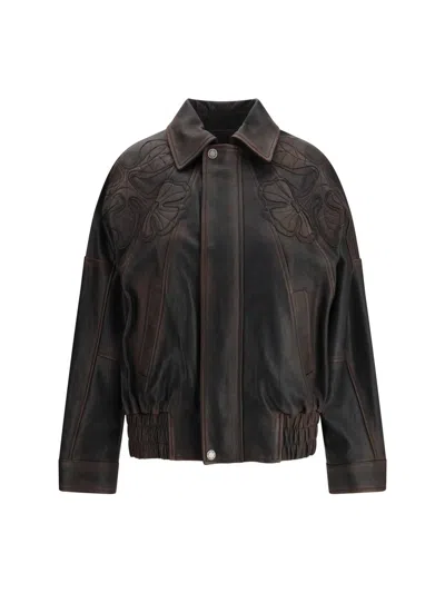 Golden Goose Down Jackets In Brown