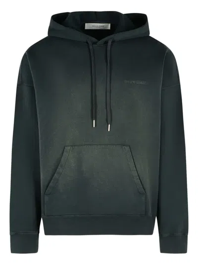 GOLDEN GOOSE DRAWSTRING LOGO-EMBROIDERY HOODIE