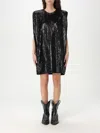 Golden Goose Sequin Mini Dress. In Black