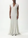 Golden Goose Muma Maxi Dress In White