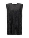 Golden Goose Sequin Mini Dress. In Black