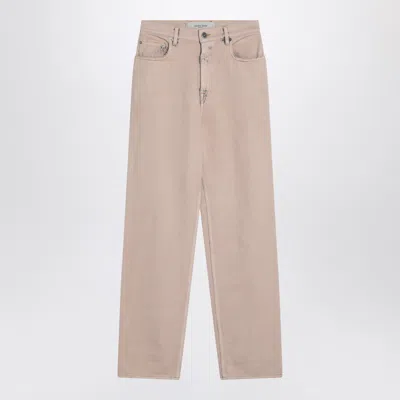 GOLDEN GOOSE GOLDEN GOOSE DYED EFFECT PINK DENIM JEANS