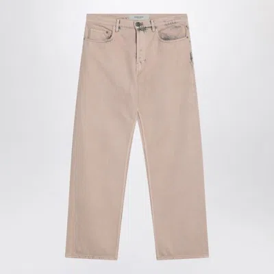 Golden Goose Dyed-effect Pink Denim Jeans Men