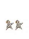 Golden Goose Golden Star-shaped Embellished Earrings