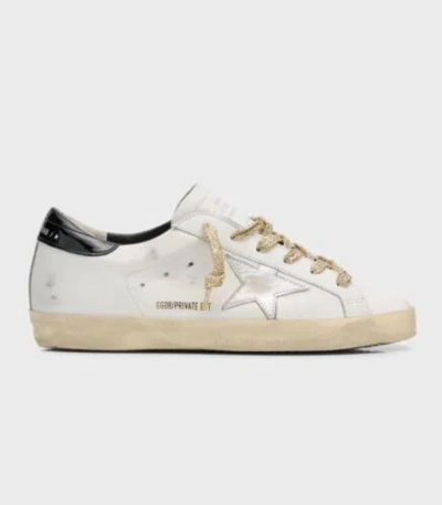 Pre-owned Golden Goose Edition Women's Superstar Size 38 White/platinum/black New.
