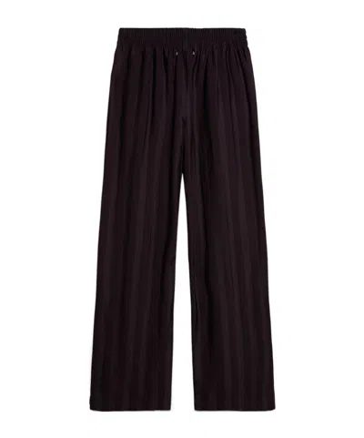 Golden Goose Elastic Waist Casual Pants In Black