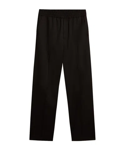 Golden Goose Elastic Waist Jogging Pants In Black