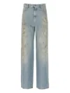 Golden Goose Women Boyfriend Jeans In Blue