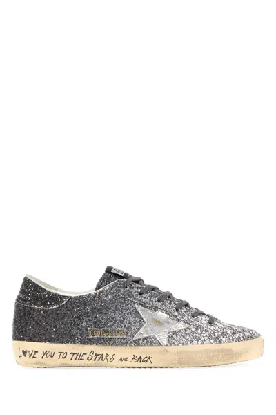 Golden Goose Embellished Later Superstar Sneakers In Multi