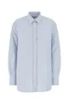 Golden Goose Embroidered Cotton Batilda Shirt In White-infinity