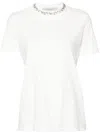 Golden Goose Deluxe Brand Short Sleeve T-shirt With Embroidery