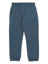 Golden Goose Logo Track Pants In Blue