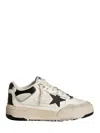 Golden Goose Forty2 Leather Sneakers With Black Star And Heel Tab In Multi
