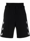 Golden Goose Diego Star Short Sweatpants In Black