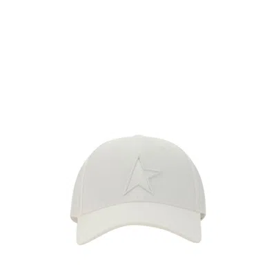 Golden Goose Baseball Hat With Star In 20103 Papyrus
