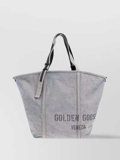 Golden Goose Everyday Carryall Adjustable Strap In Gray
