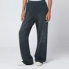 Golden Goose Cotton Jogging Pants Elastic Waistband In Black