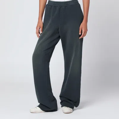 Golden Goose Faded Black Cotton Jogging Pants