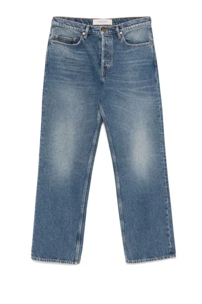 Golden Goose Faded Wash Straight Leg Denim Jeans