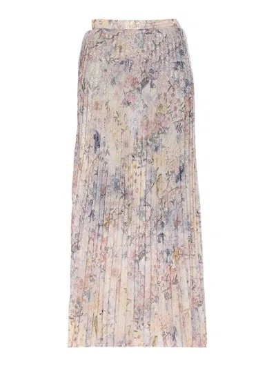 GOLDEN GOOSE JOURNEY PLISSE SKIRT