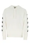 Golden Goose Star Print Hooded Sweater With Kangaroo Pocket