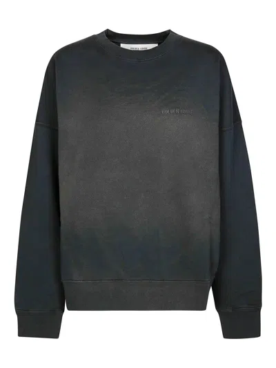 GOLDEN GOOSE SUDADERA - NEGRO