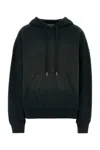 Golden Goose Black Cotton Oversize Melissa Sweatshirt In Black