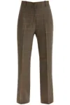 Golden Goose Chic Houndstooth Patterned Pants For Women In Beige