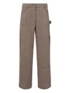 Golden Goose Journey Trousers In Wool Blend In Brown