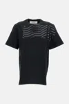 Golden Goose Flag T-shirt In Black