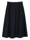 Golden Goose Journey Ws Circle Skirt In Blue
