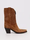 Golden Goose Wish Star Pointed Toe Western Boot In Brown