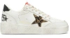 Golden Goose Leopard-print Leather Star Sneakers
