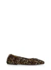 Golden Goose Animalier Ballet Shoes In Brown
