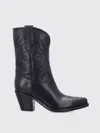 Golden Goose Deluxe Brand Low Wish Star Pointed-toe Boots In Black
