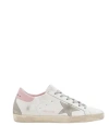 Golden Goose Flat Shoes In White