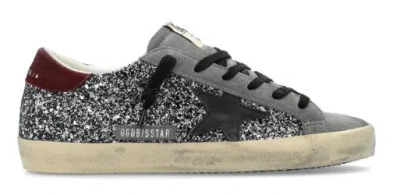 Golden Goose Flat Shoes In Gray
