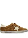 Golden Goose Super-star Sneakers In Tabacco/talco/cream