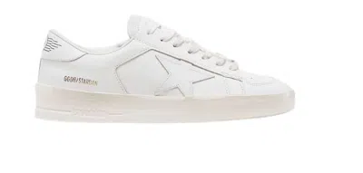 Golden Goose Flat Shoes In White