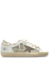 Golden Goose Superstar Sneakers In White/light Brown/platinum