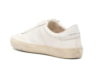 Golden Goose Flat Shoes In White/milk