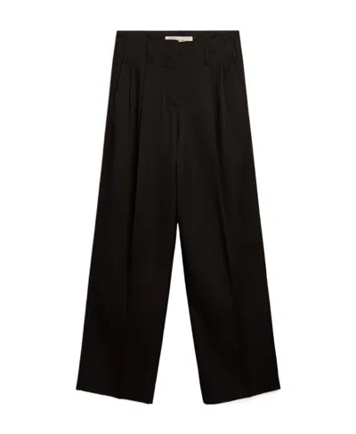 Golden Goose Flavia Tailored Palazzo Pants In Black