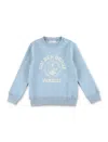 Golden Goose Logo-print Sweatshirt In Windward Blue