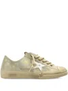 Golden Goose Floral-embroidered Sneakers In Neutral