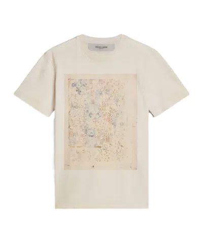 GOLDEN GOOSE GOLDEN GOOSE DELUXE BRAND GRAPHIC PRINTED T-SHIRT