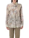 Golden Goose Floral Sequin Embellished Shirt