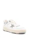 Golden Goose "forty Two" Leather Upper Toe Heel And Spur Rubber Star Sneakers Shoes In White