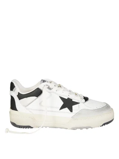 GOLDEN GOOSE FORTY2 LEATHER UPPER SNEAKERS