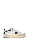 Golden Goose Forty2 Leather Upper Heel And Spur Suede Toe Rubber Star In Multi
